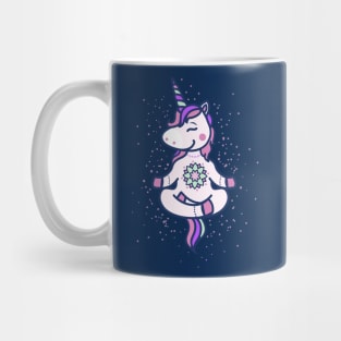 unicorn yoga Mug